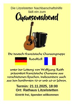 Werbeplakat